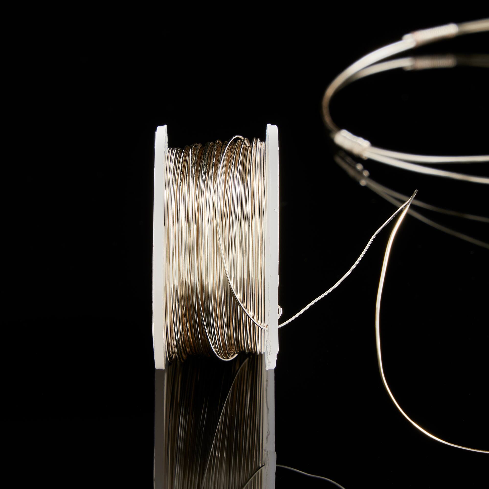 8 Pack: Artistic Wire® Silver Plated 26 Gauge